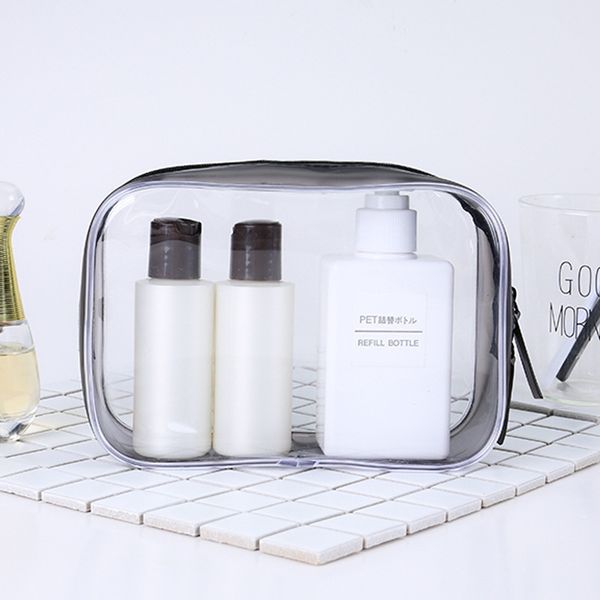 new trendy transparent cosmetic bag pvc plastic toiletry bags travel portable mini makeup bag pouch purse
new trendy transparent cosmetic bag pvc plastic toiletry bags travel portable mini makeup bag pouch purse