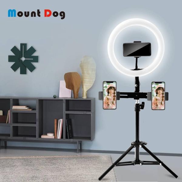 10inch 26cm Usb Charge Selfie Ring Light Youtube Flash Led Camera Phone Enhancing Pgraphy For Smartphone Studio With 3 Clips