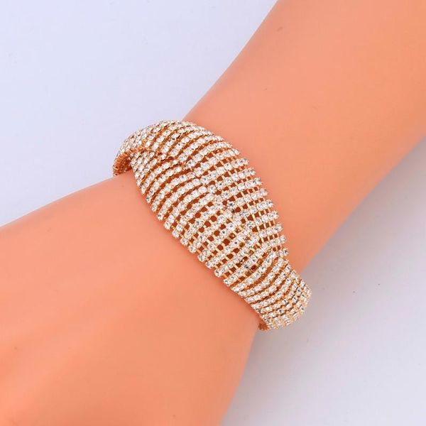 link, chain luxury gold charming full crystal bracelets & bangles women elegant cubic zirconia simple design bracelet wedding party jewelry, Black
link, chain luxury gold charming full crystal bracelets & bangles women elegant cubic zirconia simple design bracelet wedding party jewelry, Black