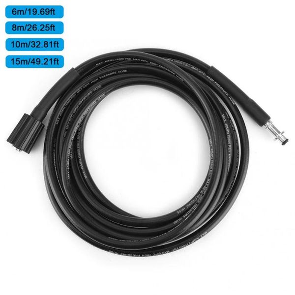 car washer rubber high pressure hose tube 6m/8m/12m/15m water pipe cleaning fit for karcher k2 k4 k5
car washer rubber high pressure hose tube 6m/8m/12m/15m water pipe cleaning fit for karcher k2 k4 k5
