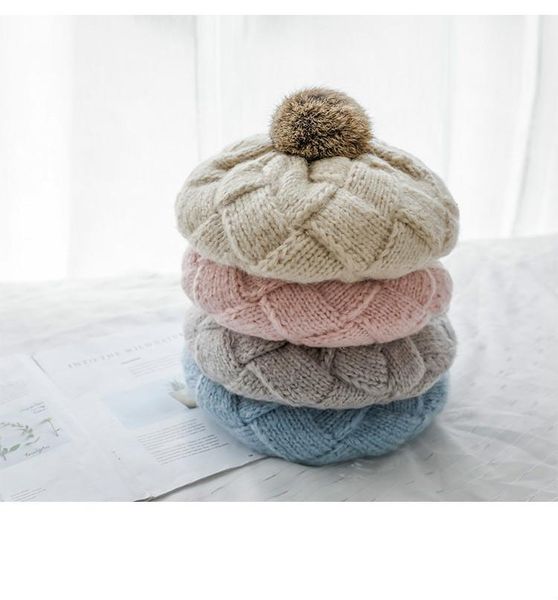 berets 2021 soft pompom beret women vintage artist hat girls autumn spring hair ball knitted cap lady outdoor, Blue;gray
berets 2021 soft pompom beret women vintage artist hat girls autumn spring hair ball knitted cap lady outdoor, Blue;gray