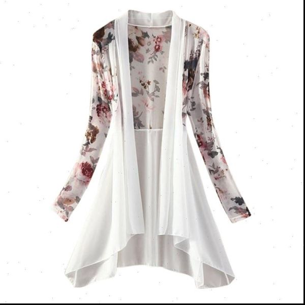 new korean women long chiffon blouse cardigan sunscreen floral printed ladies blouse drop shipping good quality, White
new korean women long chiffon blouse cardigan sunscreen floral printed ladies blouse drop shipping good quality, White