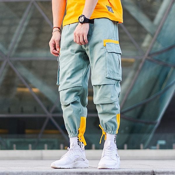 2021 new newly designer fashion casual joggers men fit big pocket pants streetwear spliced hip hop trousers homme w0jr, Black
2021 new newly designer fashion casual joggers men fit big pocket pants streetwear spliced hip hop trousers homme w0jr, Black