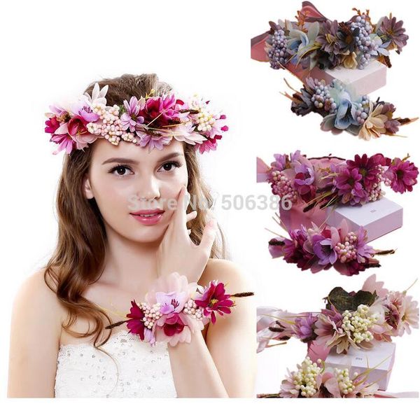 fast shipping bride wedding wreath head flower wrist flower cor flower girl hair accessories kid party crown qylepf
fast shipping bride wedding wreath head flower wrist flower cor flower girl hair accessories kid party crown qylepf
