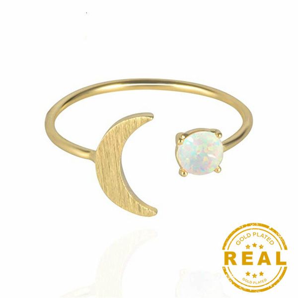 februaryfrost brand midi crescent moon open rings for women round fire opal ring finger knuckle engagement wedding rings party jewelry gifts, Golden;silver
februaryfrost brand midi crescent moon open rings for women round fire opal ring finger knuckle engagement wedding rings party jewelry gifts, Golden;silver