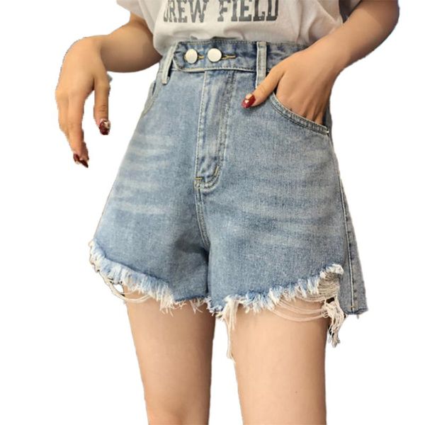 shorts women summer new high waist denim shorts korean-style loose fashion casual jean women, White;black
shorts women summer new high waist denim shorts korean-style loose fashion casual jean women, White;black