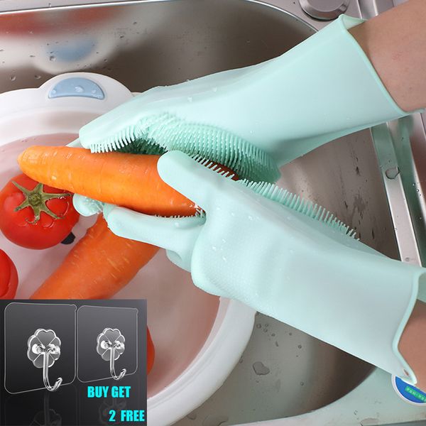 multifunction cleaning magic dish washing for kitchen household silicone dishwashing gloves, Blue;gray
multifunction cleaning magic dish washing for kitchen household silicone dishwashing gloves, Blue;gray