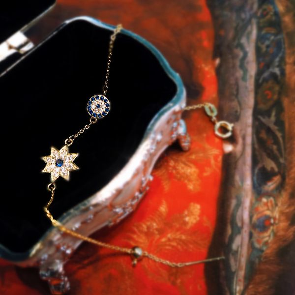 позолоченные глаза 14k золото дьявола star браслет lighttemperament star браслет супер сверкает циркон изысканного zzjyo, Golden;silver
позолоченные глаза 14k золото дьявола star браслет lighttemperament star браслет супер сверкает циркон изысканного zzjyo, Golden;silver