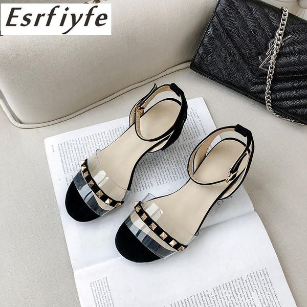 esrfiyfe 2021 new large size 31-47 flock transparent pvc jelly sandals open toed high heels women sandals summer party shoes, Black
esrfiyfe 2021 new large size 31-47 flock transparent pvc jelly sandals open toed high heels women sandals summer party shoes, Black