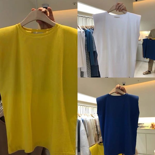 solid dress dressdresscolor round neck sleeveless t-shirt women's summer wear fashionable and versatileloose and slim casual vest dr, White
solid dress dressdresscolor round neck sleeveless t-shirt women's summer wear fashionable and versatileloose and slim casual vest dr, White