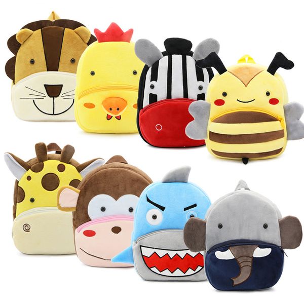 plush backpacks baby bags animals cartoon doll kids toys for children girl boy shoulder bag for kindergarten 201117
plush backpacks baby bags animals cartoon doll kids toys for children girl boy shoulder bag for kindergarten 201117