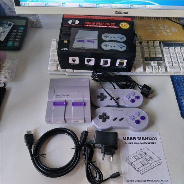 source factory new sn-02 821 mini est classic original tf card classic retro hd nes sfc hdmi out tv video childhood game console
source factory new sn-02 821 mini est classic original tf card classic retro hd nes sfc hdmi out tv video childhood game console