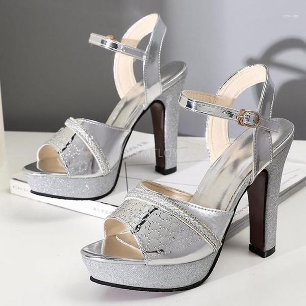 dress shoes silver wedding women sandals high chunky heels casual summer lady ankle strap pumps zapatos de mujer plataforma1, Black
dress shoes silver wedding women sandals high chunky heels casual summer lady ankle strap pumps zapatos de mujer plataforma1, Black