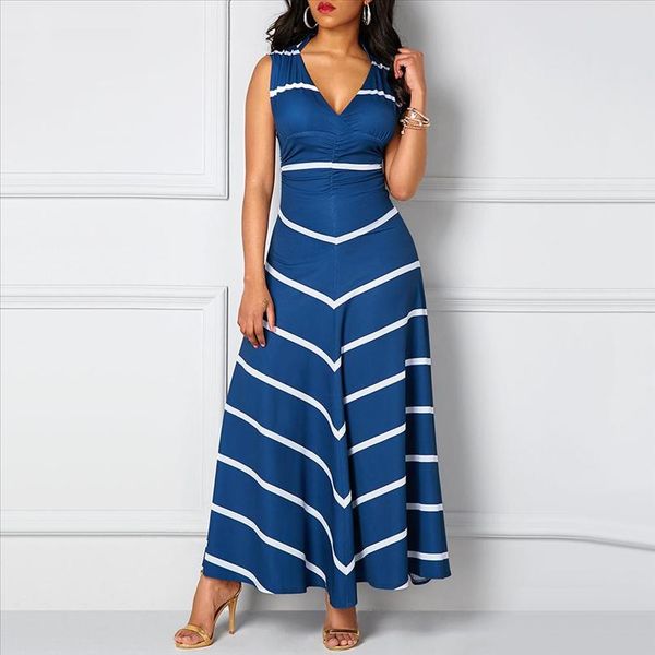 robe de soire womens v neck sleeveless high waist striped long swing dress dress abendkleider 2021, Black
robe de soire womens v neck sleeveless high waist striped long swing dress dress abendkleider 2021, Black