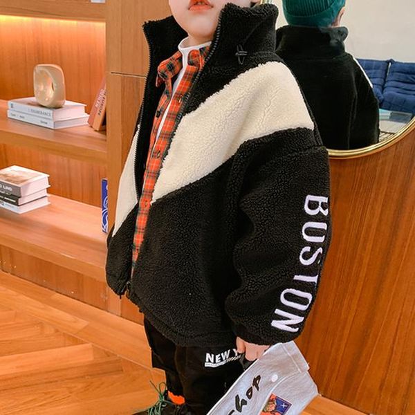 мальчиков lamb fur fashion brand толстая теплая куртка 2020 новая зимняя детская куртка средний и большой корейский стиль детская одежда wmt, Blue
мальчиков lamb fur fashion brand толстая теплая куртка 2020 новая зимняя детская куртка средний и большой корейский стиль детская одежда wmt, Blue