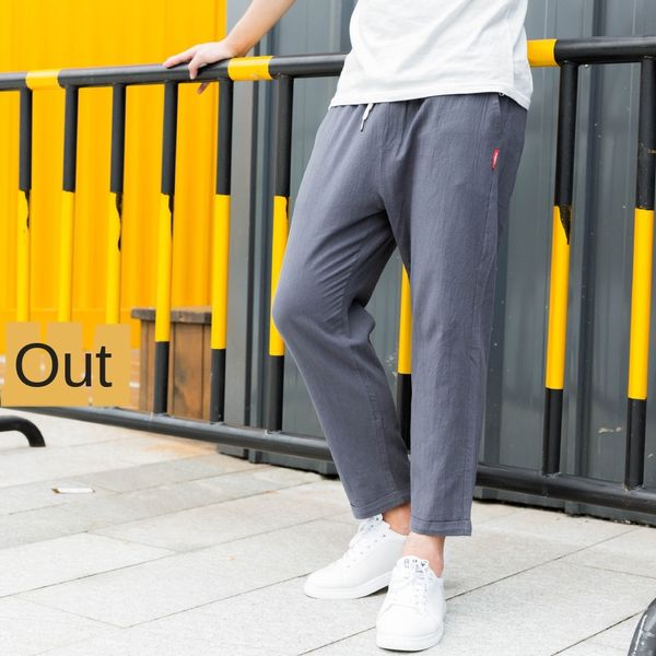 2020 men's men's summer straight pants large korean casual pants casual pantscotton linen chinos cotton hemp capris for men zhonw, Blue
2020 men's men's summer straight pants large korean casual pants casual pantscotton linen chinos cotton hemp capris for men zhonw, Blue