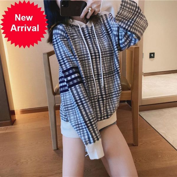 2021 new women design of the long chess brand with hoods loose casual mode malha pulse shirt autumn luxo clothes yqu1, White;black
2021 new women design of the long chess brand with hoods loose casual mode malha pulse shirt autumn luxo clothes yqu1, White;black