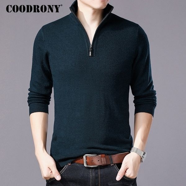 coodrony merino wool sweater men casual zipper turtleneck pullover men autumn winter thick warm mens sweaters pull homme w001 201117, White;black
coodrony merino wool sweater men casual zipper turtleneck pullover men autumn winter thick warm mens sweaters pull homme w001 201117, White;black