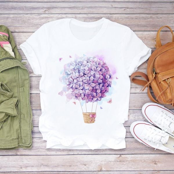 female elegant summer excellent vintage style casual flower graphic new fashion vogue women chiffon blouses clothes, White
female elegant summer excellent vintage style casual flower graphic new fashion vogue women chiffon blouses clothes, White