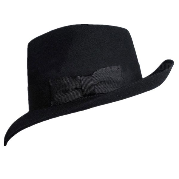new wool michael jackson fedoras concert dance fedoras classic solid black wide brim jazz gentleman hat c0123, Blue;gray
new wool michael jackson fedoras concert dance fedoras classic solid black wide brim jazz gentleman hat c0123, Blue;gray