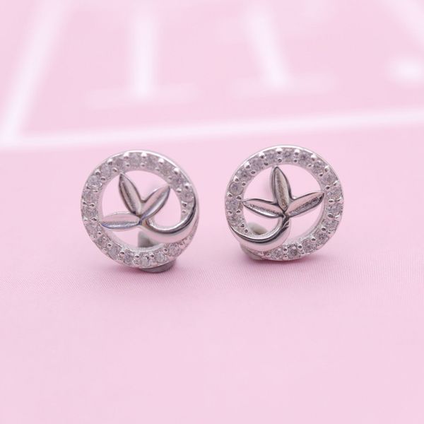hengsheng s925 silver cross-border one product dropshipping round leaf fashion korean style simple zircon stud earrings for women, Golden
hengsheng s925 silver cross-border one product dropshipping round leaf fashion korean style simple zircon stud earrings for women, Golden
