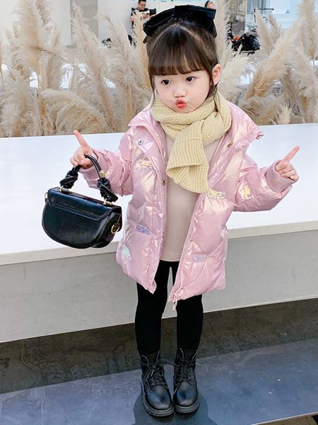 girl's jacket light medium length baby wear foreign style new colorful children's coat autumn and winter add down, Blue;gray
girl's jacket light medium length baby wear foreign style new colorful children's coat autumn and winter add down, Blue;gray