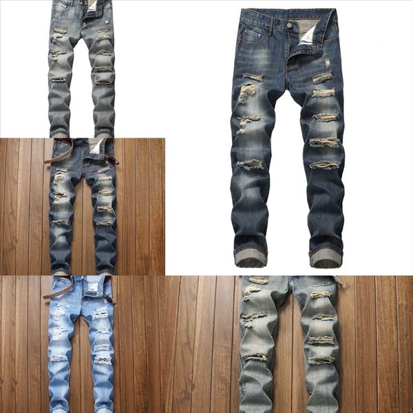 q4boz spring summer jeans hole buffalo jeans fit denim fashion man slim korean men men's jeans pants hip hop all match streetwear casua, Black
q4boz spring summer jeans hole buffalo jeans fit denim fashion man slim korean men men's jeans pants hip hop all match streetwear casua, Black