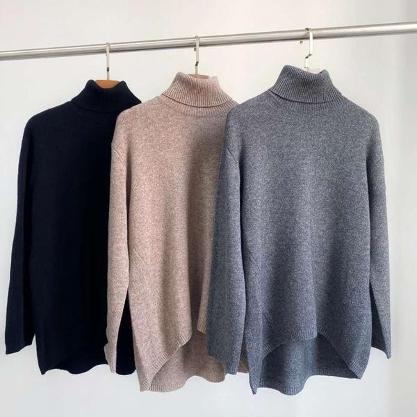women sweater 90% wool 10% cashmere high collar solid long sleeve woman sweaters, White;black
women sweater 90% wool 10% cashmere high collar solid long sleeve woman sweaters, White;black