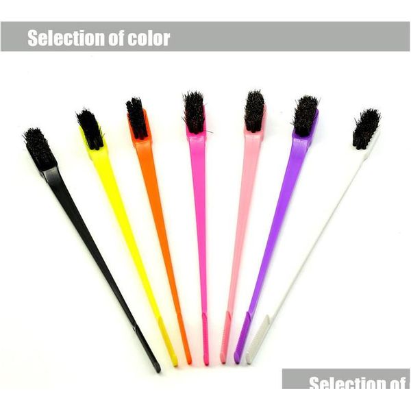 beauty double sided edge control hair comb hair styling tool hair brush toothbrush sty qylphb sweet07, Silver
beauty double sided edge control hair comb hair styling tool hair brush toothbrush sty qylphb sweet07, Silver