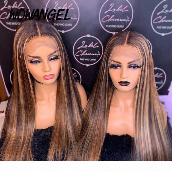 13*6 highlight middle part lace front human hair wigs bleached knots pre plucked with baby hair 8-26 inches brazilian remy, Black;brown
13*6 highlight middle part lace front human hair wigs bleached knots pre plucked with baby hair 8-26 inches brazilian remy, Black;brown