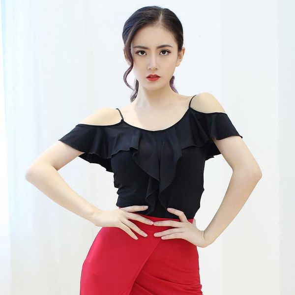 stage wear female latin dance dress style sling lace skirt practice club party dqt1059, Black;red
stage wear female latin dance dress style sling lace skirt practice club party dqt1059, Black;red