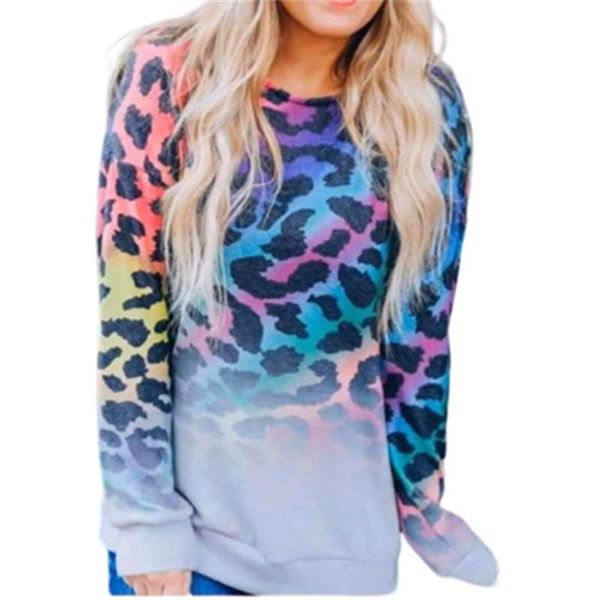 womens color leopard sweatshirts fashion trend long sleeve round neck sweatshirts designer female winter new casual loose pullover, Black
womens color leopard sweatshirts fashion trend long sleeve round neck sweatshirts designer female winter new casual loose pullover, Black