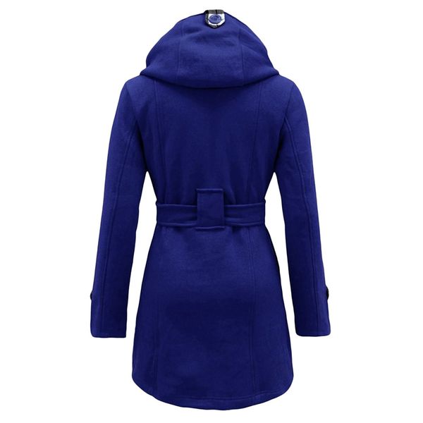 yming women wnter double breasted pea long sleeve coat mid length outwear trench check hood coat 201103, Black
yming women wnter double breasted pea long sleeve coat mid length outwear trench check hood coat 201103, Black