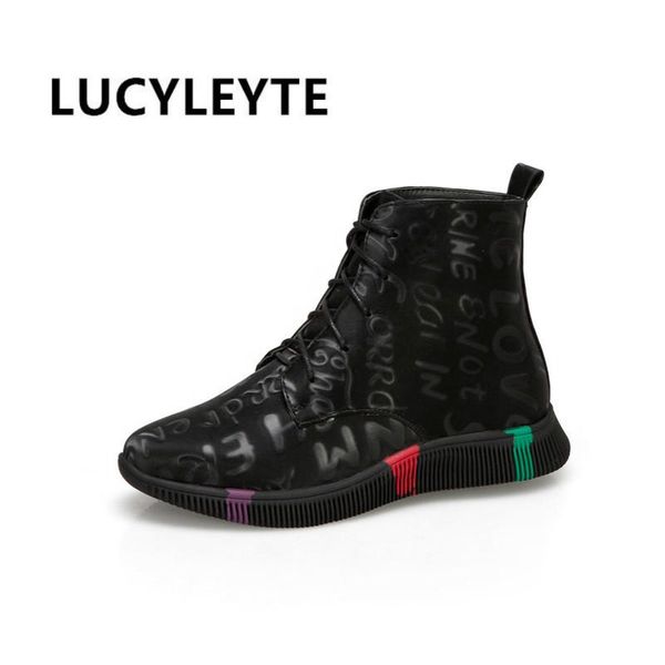 2020 european and american style round toe mixed metal special material short boots low-heeled warm lace ankle boots for women, Black
2020 european and american style round toe mixed metal special material short boots low-heeled warm lace ankle boots for women, Black