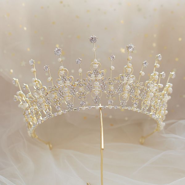 свадебный головной убор корейский сладкий pearl свадебные прически украшение 18-летний взрослый подарок королева корона ювелирных изделий, Silver
свадебный головной убор корейский сладкий pearl свадебные прически украшение 18-летний взрослый подарок королева корона ювелирных изделий, Silver
