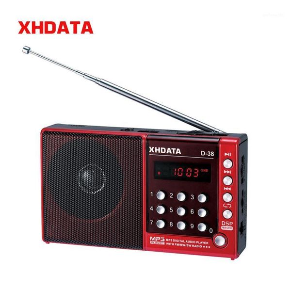 xhdata d-38 radio fm mw sw stereo mp3 player with screen portable black, red speakers with usb input rechargeable pocket radio1
xhdata d-38 radio fm mw sw stereo mp3 player with screen portable black, red speakers with usb input rechargeable pocket radio1