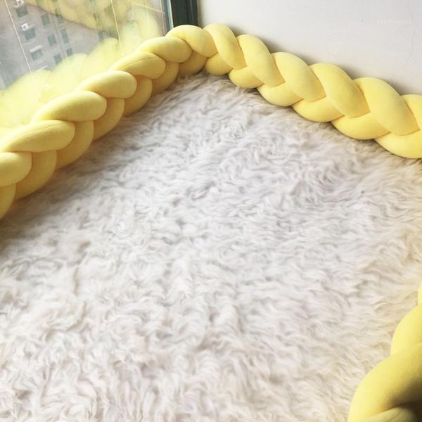 bedding sets 250cm/2.5m bed bumper for born baby protection solid color 3 knots long pillow babe cushion white yellow bumpers in the crib1
bedding sets 250cm/2.5m bed bumper for born baby protection solid color 3 knots long pillow babe cushion white yellow bumpers in the crib1