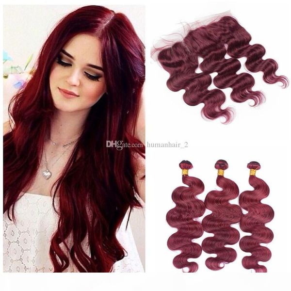 99j burgundy human hair weft bundles with full frontals wine red hair weaves with frontal closure peruvian virgin hair body wave 8a grade, Black;brown
99j burgundy human hair weft bundles with full frontals wine red hair weaves with frontal closure peruvian virgin hair body wave 8a grade, Black;brown