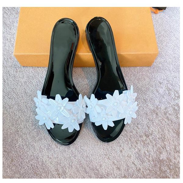 Summper Slipper For Women Out Foot Shoes White Jelly Luxury Designer 2021 Flowers Flats Beach Outer Solid Color Casual Sandals, Black
Summper Slipper For Women Out Foot Shoes White Jelly Luxury Designer 2021 Flowers Flats Beach Outer Solid Color Casual Sandals, Black