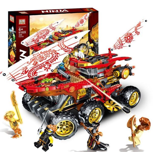 61029 858pcs ninja land bounty truck model building blocks lepining 70677 ninjagoes kids toy bricks 1008
61029 858pcs ninja land bounty truck model building blocks lepining 70677 ninjagoes kids toy bricks 1008