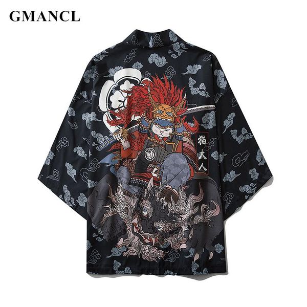 men streetwear summer printed multiple colors half sleeve kimono jackets japanese style mens casual thin cardigan outwear, Black;brown
men streetwear summer printed multiple colors half sleeve kimono jackets japanese style mens casual thin cardigan outwear, Black;brown