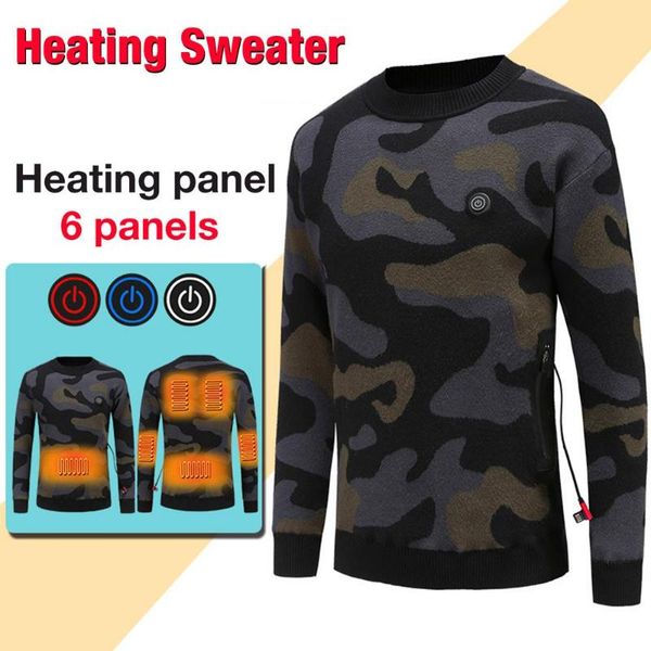 outdoor t-shirts 2021 men usb electric heated thermal long sleeve sweater 6 areas insulated heating sweatshirt washable winter skiing warm c, Gray;blue
outdoor t-shirts 2021 men usb electric heated thermal long sleeve sweater 6 areas insulated heating sweatshirt washable winter skiing warm c, Gray;blue