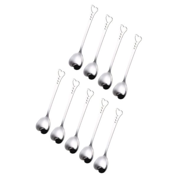 spoons 9 pcs durable heart shape stainless steel table spoon kitchen scoop stirring for soup dessert cake
spoons 9 pcs durable heart shape stainless steel table spoon kitchen scoop stirring for soup dessert cake