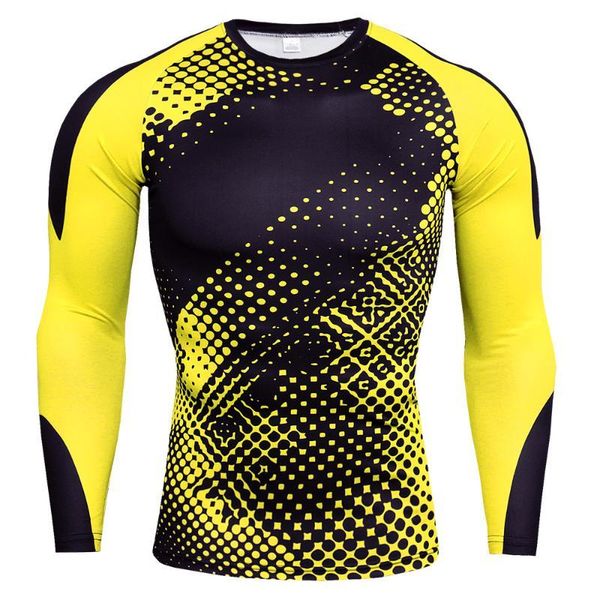 running sports dry shirt men t-shirt clothing kg-7, Black;blue