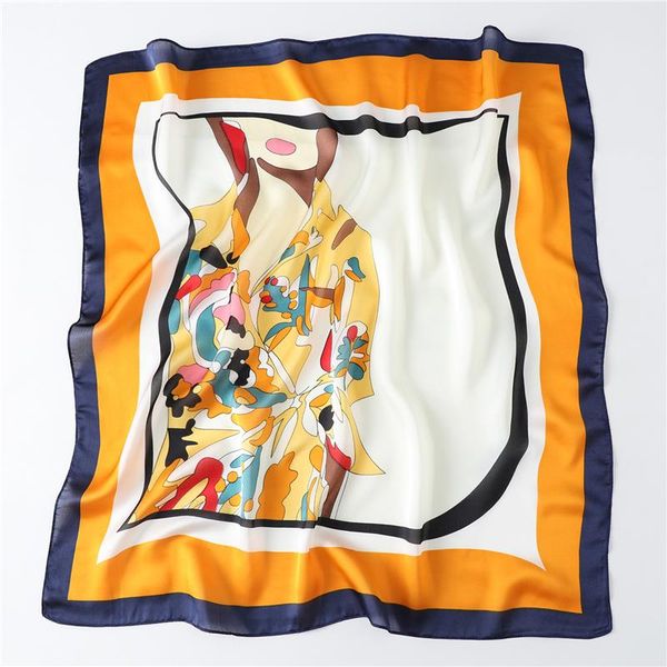 2020 designer women silk scarf pattern neck hair band foulard 70cm square head tie print scarves bufanda wmtbjg bdesybag, Blue;gray
2020 designer women silk scarf pattern neck hair band foulard 70cm square head tie print scarves bufanda wmtbjg bdesybag, Blue;gray