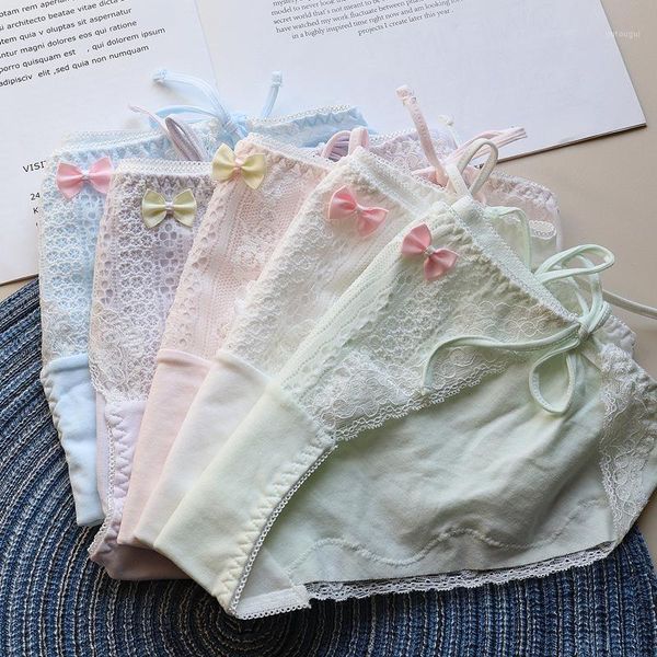 lace sweet lace ladies underwear women cotton low waist japanese girls cute women's briefs1, Black;pink
lace sweet lace ladies underwear women cotton low waist japanese girls cute women's briefs1, Black;pink