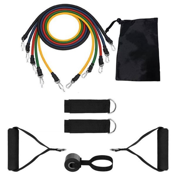 11pcs resistance bands pull rope set expander yoga exercise fitness training workout home tubes gyms elastic stretch rubber
11pcs resistance bands pull rope set expander yoga exercise fitness training workout home tubes gyms elastic stretch rubber