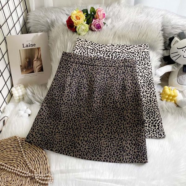 autumn new product, high waist, thin, fashionable, wild, split, leopard print, short skirt, cross-a-line skirt, skirt, Black
autumn new product, high waist, thin, fashionable, wild, split, leopard print, short skirt, cross-a-line skirt, skirt, Black
