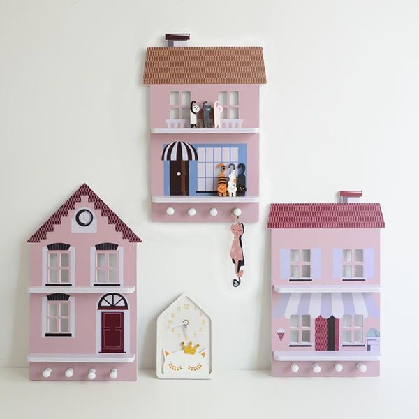 nordic colored house shaped wooden wall decor shelf shelves creative retro kawaii living room children baby room storage holders
nordic colored house shaped wooden wall decor shelf shelves creative retro kawaii living room children baby room storage holders