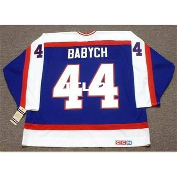 men #44 dave babych winnipeg jets 1982 ccm vintage hockey jersey or custom any name or number retro jersey, Black
men #44 dave babych winnipeg jets 1982 ccm vintage hockey jersey or custom any name or number retro jersey, Black